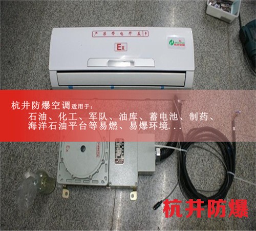 乙炔氣倉庫防爆空調(diào)機案例圖