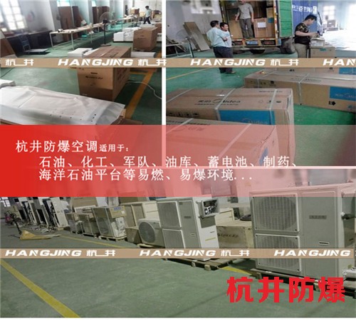 乙炔氣倉庫防爆空調(diào)機案例圖